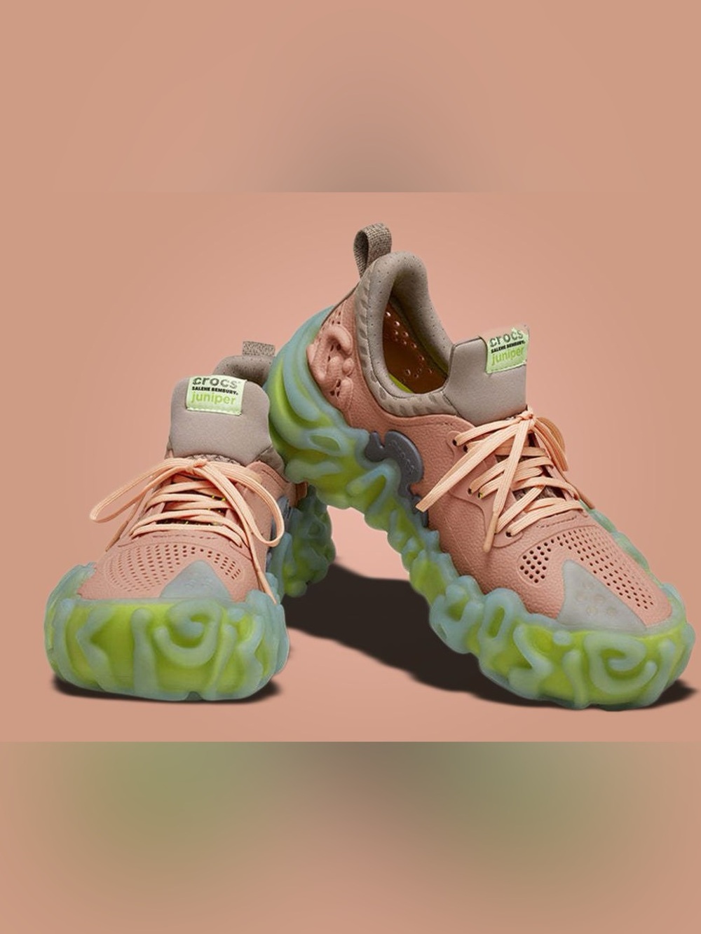 Crocs Pollex Juniper by Salehe Bembury Guava